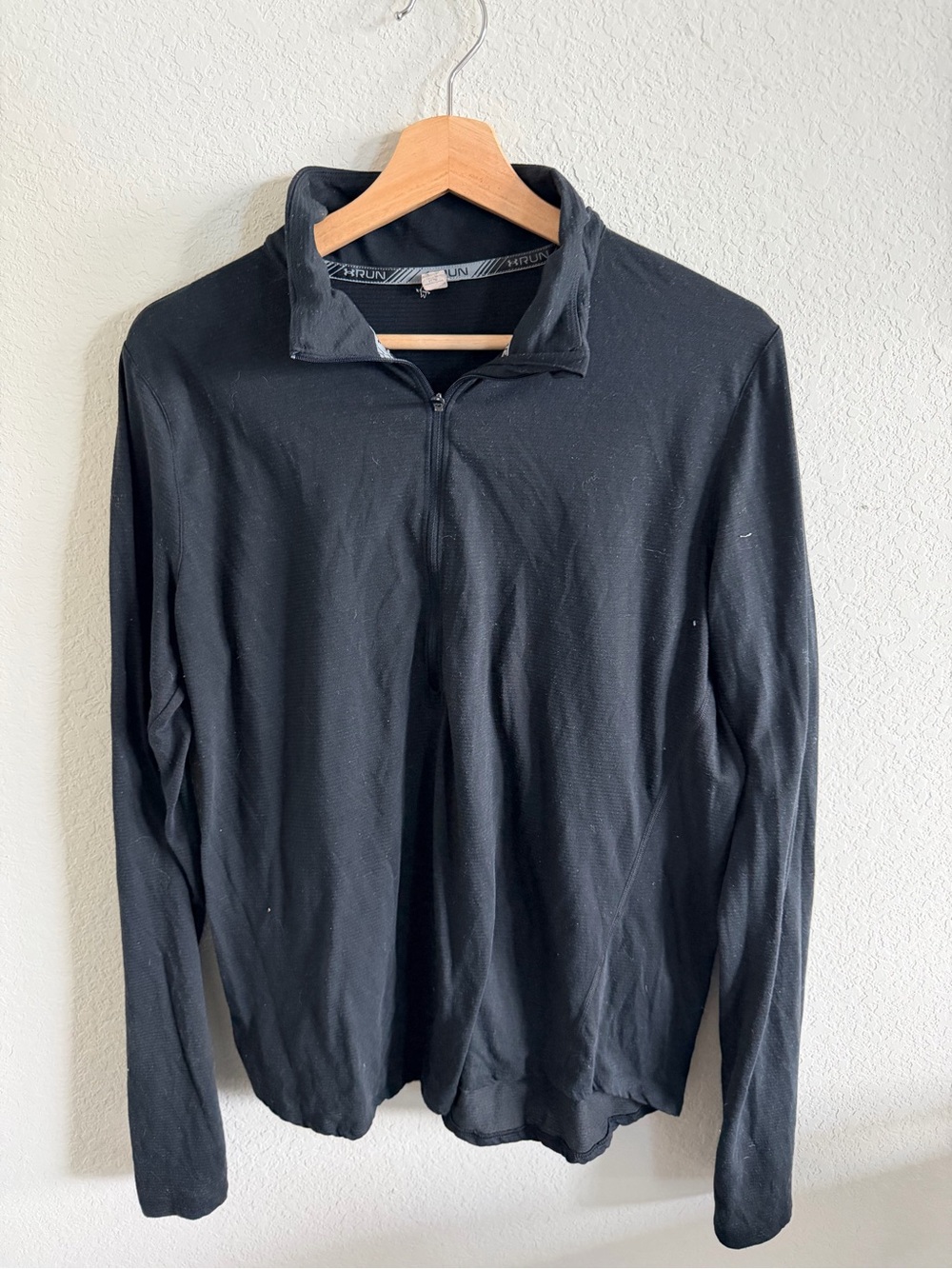 Under Armour Black Half-Zip Pullover Sweater